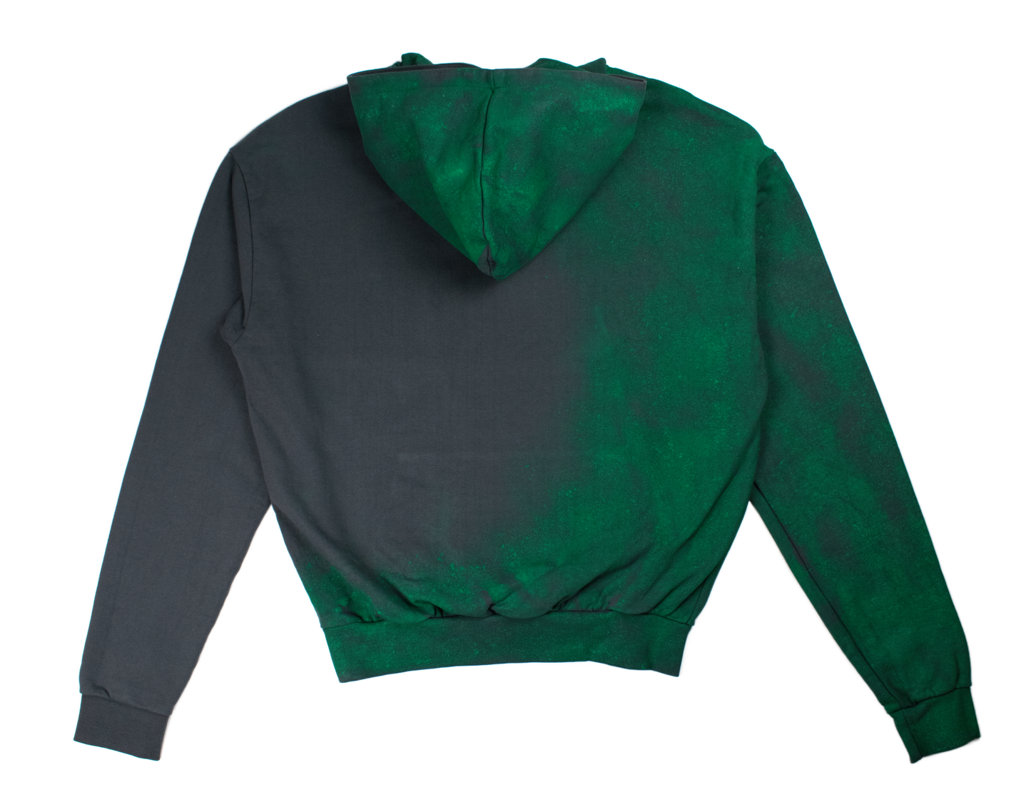 BLURRED HOOD GREY/GREEN