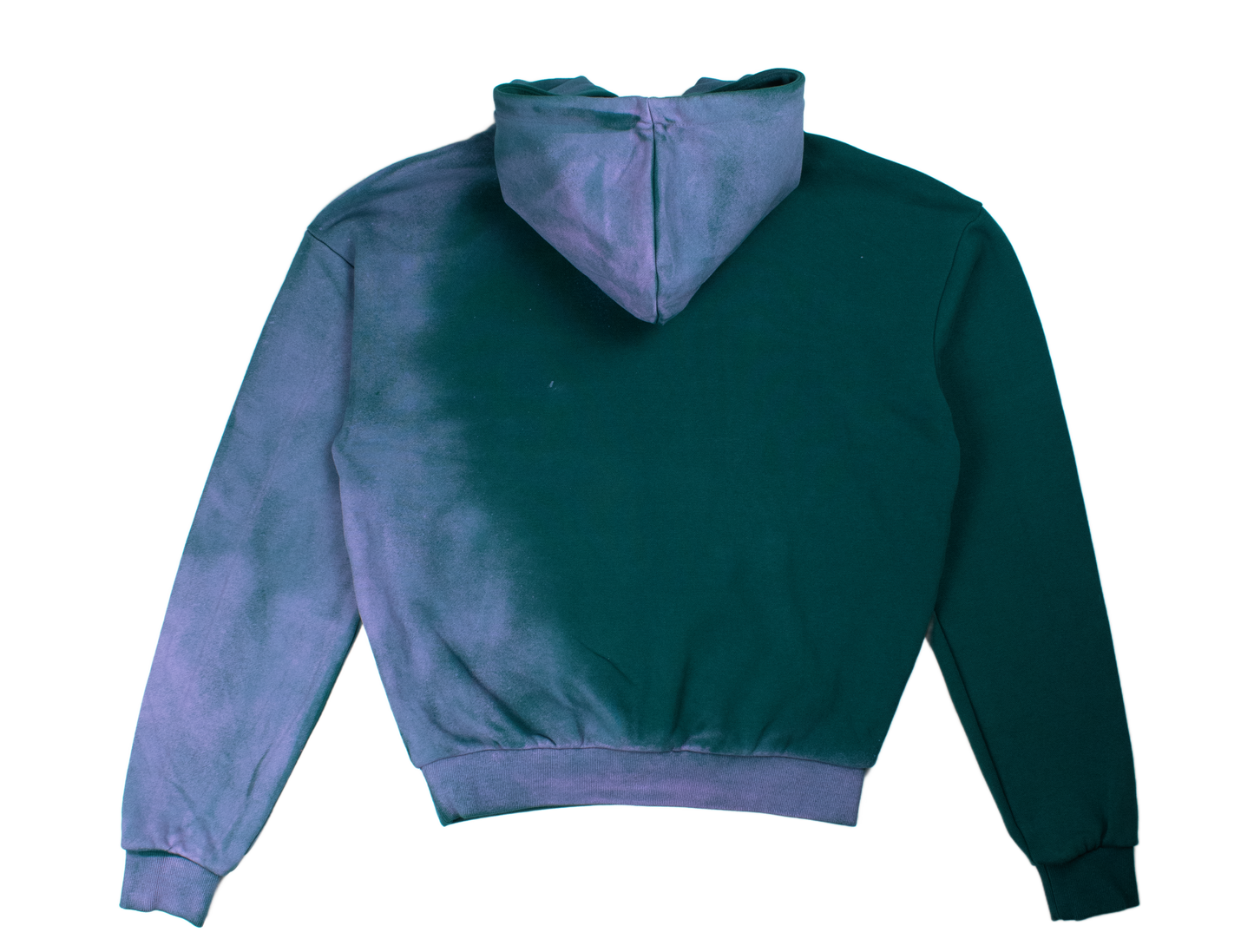 BLURRED HOOD GREEN/PINK